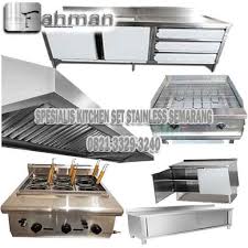 712 x 385 x 85 mm ◉ burner size: Kitchen Set Stainless Steel Semarang 100 Custom Termurah