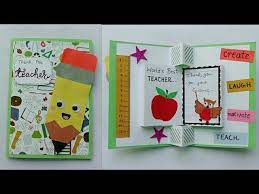 #handmadecard #card #popupcard subscribe to my channel & enjoy we have collected the best quotes for teachers day that are perfect for gifts, letters and cards. Thank You Card For Teacher Teachers Day Card Making Teachers Day Pop Up Card Idea