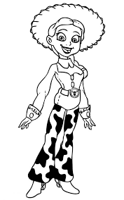 Keep your kids busy doing something fun and creative by printing out free coloring pages. Jessie The Cowgirl In Toy Story Coloring Page Download Print Online Coloring Pages For Free Color Nimbus