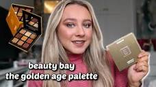 TESTING BEAUTY BAY THE GOLDEN AGE PALETTE! - YouTube