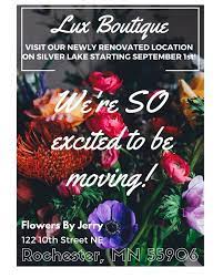 Flowers by jerry is a florist and flower shop in rochester, mn for floral and silk arrangements, wedding flowers, plants and more. Flowers By Jerry Lux Home Facebook