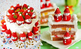 At cakeclicks.com find thousands of cakes categorized into thousands of categories. Wonderful Diy Cute Santa Strawberry Cake