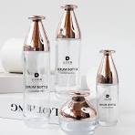 130ml Frosted Glass Toner Bottle Cosmetic Glass Face Skin ...