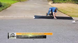 Asphalt repair that you can do yourself using this kit | how to resurface asphalt. Curb Ramp Driveway Ramp For Low Cars Steep Driveways Driveway Curb Ramp
