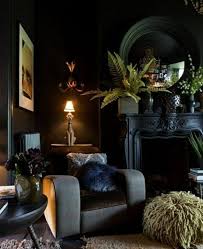 Dark And Moody Dark Living Rooms House Interior Home Decor