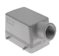Standard, Rectangular Hood, size 66.40, 4 Pegs, Side .75-NPT cable entry