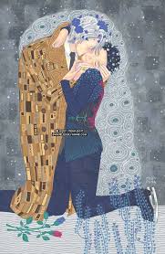 Based On Gustav Klimt S The Kiss Lovers And Yuri On Ice Luchshij Kosplej Illyustracii Anime