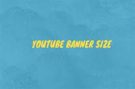 Accepted file types are jpg, gif, bmp, or png that are no larger than 6 mb. Everything You Need To Know About Youtube Banner Size