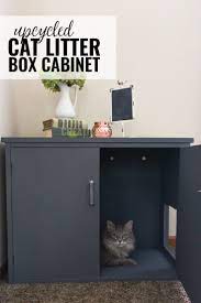Diy Litter Box Cabinet Diy Litter Box Pet Diy Projects Litter Box Furniture