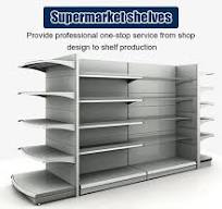 Steel Display Stand Supermarket Shelving Hypermarket Racks ...