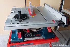 scie sur table bosch gts 10 xc http www travaillerlebois com scie sur table bosch gts 10 xc 1ere partie montage table de sciage bois
