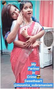 Sembaruthi S Laxmi And Mounika Aka Nandini Are Happy To See Each Other This Pic Is Proof Zee5 News Here are the complete cast and crew of web series 'sembaruthi'. laxmi and mounika aka nandini