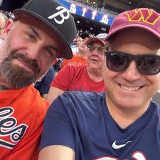 Just enjoying our national pastime with an all-American beast!