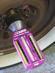 The equipment required for the job is a camber/caster gauge and something to measure toe. Frontend Alignment Tools And Procedures