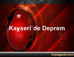 Kayseri'de 4,6 büyüklüğünde deprem meydana geldi. Kayseri De Deprem Kayseri