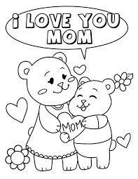 To print one of these coloring pages, click on the thumbnail and then use the print template button to print it from your browser without any ads. 3 Mother S Day Coloring Pages Free Printables Freebie Finding Mom