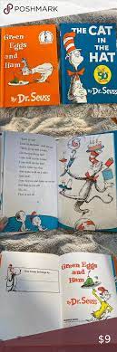 Sold Dr Seuss Books 2 Dr Seuss Books Seuss Green Eggs And Ham