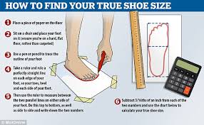 Why Youre Probably Wearing The Wrong Shoe Size Daily Mail