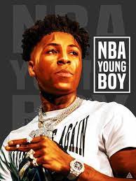 Nba Youngboy Poster Never Broke Again Wall Art Print 18x24 Joyner Lucas Nba Rapper Art