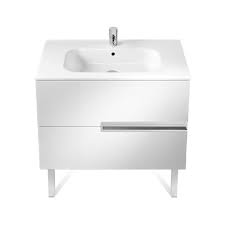 Roca Victoria N Unik 565mm High Wall Hung Unit With Basin Bathroom Essentials Smart Furniture White Walls