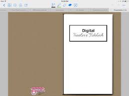 Digital Paperless Travelers Style Notebook For Use On Smartphones And Tablets Through The Goodnotes Or Metamoji No Travelers Notebook Digital Planner Notes App