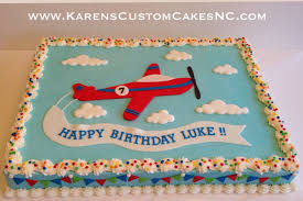 Boy Birthday Sheet Cake Designs Airplane Half Sheet Cake Airplane Birthday Cakes Birthday Sheet Cakes Themed Birthday Cakes