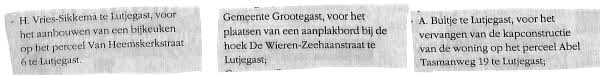 Overzicht Historisch Lutjegast