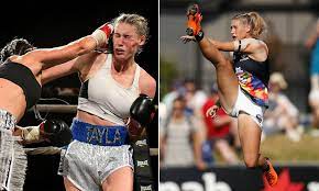 Tayla harris hopes the support she has received following abuse online will make trolls think twice, as australia's prime minister scott morrison labelled the abusers cowardly grubs. Grim Warning Given To Tayla Harris By Her Former Boxing Coach Daily Mail Online