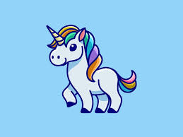 Unicorn Outline Illustration Unicorn Drawing Illustrations