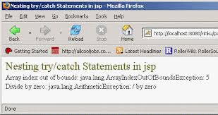 Exception In Thread 