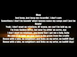 Used to be a dreamer dreamin' of a fire uh, my mammy used to pray that she'd see me in yale. Kodak Black From The Cradle Official Audio Youtube