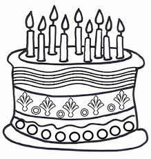 All these santa coloring pages are free and can be printed in seconds from your computer. Free Online Birthday Cake Colouring Page Kids Activity Birthday Cake Colouring Page Happy Birthday Coloring Pages Birthday Coloring Pages Mom Coloring Pages