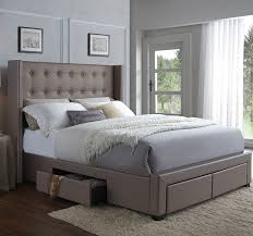 Transform the look of your bedroom by updating possibly the most important furniture in the space, letting you create a grand feel or a serene retreat. Faux Leather Wingback Beds You Ll Love In 2021 Wayfair