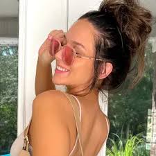 Loes Pink & Gold Cat Eye Eyeglasses