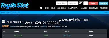 Pin Di Angka Keluaran Togel Qatar Toyibslot