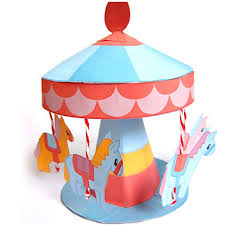 Everybody loves a good diy project. 3d Puzzle Paper Model Model Building Kit Horse Carousel Merry Go Round Diy Classic Kid S Unisex Boys Toy Gift 6026084 2021 11 87