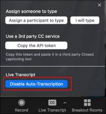 We did not find results for: Zoom Live Transcription Its Documentation
