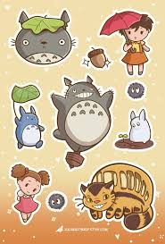 Totoro Sticker Sheet Coming Late September 2018 Check Out My Sticker Shop On Etsy For Geeky Cute Stickers Jul Cute Stickers Studio Ghibli Art Anime Stickers