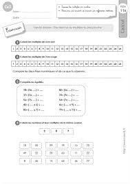 Afin de pouvoir mieux comprendre les difficultés des élèves de primaire, de nombreuses enquêtes ont été menées en france et dans le monde. Ce2 Exercices Corriges Rechercher Le Multiple Le Plus Proche