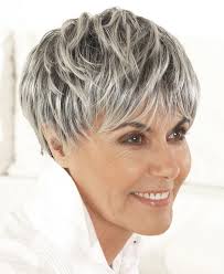 Coiffure femme 60 ans cheveux blancs impressionnant beau coupe. Epingle Sur Cheveux Courts