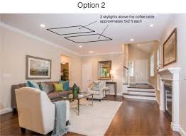 Shop our custom selection of skylight shades and blinds to get free samples, no sales tax and free shipping! Skylight Advice In Living Room