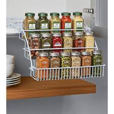 Rubbermaid Pull Down Spice Rack Organizer Shelf Cabinet Kitchen Storage Holder Pull Down Spice Rack Spice Rack Organiser Kitchen Spices
