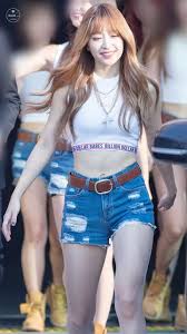 10 Times Exid Hani Shows Off Her Fit Abs Hani Kpop Outfits Korean Fashion