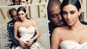 North west 's mom and dad are on the cover of vogue 's april 2014 issue, it was announced friday, and yes, they're looking. Kim Kardashian Kanye West Shock World With Vogue Cover Hiphollywood