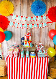 Along with the clown decorations and circus cutouts we also have rainbows and hot air balloon decorations. 23 Incredible Carnival Party Ideas Pretty My Party