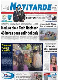Portada De Nuestro Diario Notitarde De Hoy 23 De Mayo De 2018 Portadas Noticias Del Dia Circulacion