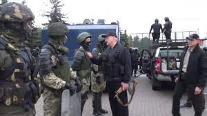 Airsoft ak47 ammo 45 acp self defense firearms. Belarus President Carries Assault Rifle Outside Minsk Palace The New York Times