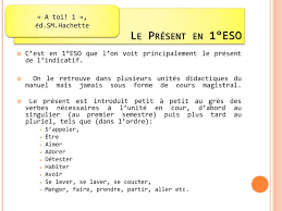 Consultez la conjugaison du verbe manger à tous les temps (à l'indicatif présent, imparfait, futur, passé simple, au conditionnel, au subjonctif). Ppt Le Present De L Indicatif Powerpoint Presentation Free Download Id 2864708
