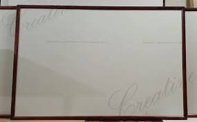 Creative Resin Coated Steel Surface White Mark Board, Board Size: 0.5-1 Mm,  Frame Material: Durable Aluminium at ₹ 95/square feet in Bengaluru