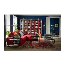 Black Billy Bookcase With Glass Doors Billy Witryna Ciemnoczerwony 80x30x202 Cm Dodaj Do Koszyka Ikea Bookcase With Glass Doors Glass Cabinet Doors Red Bookcase
